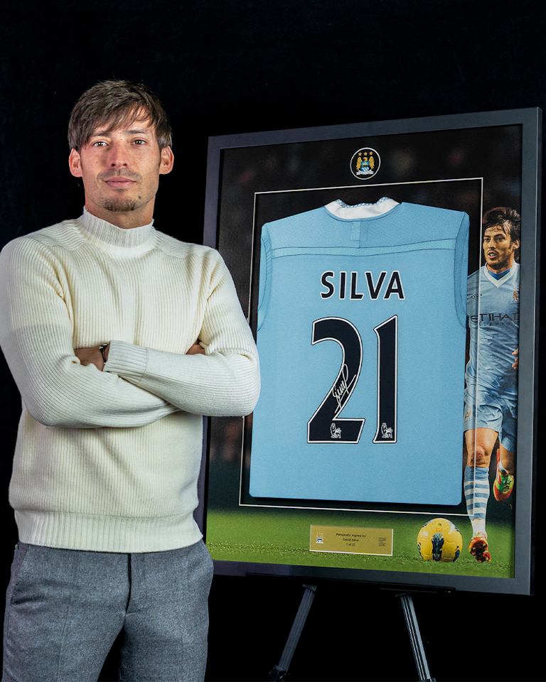 David Silva Signed - The Magician