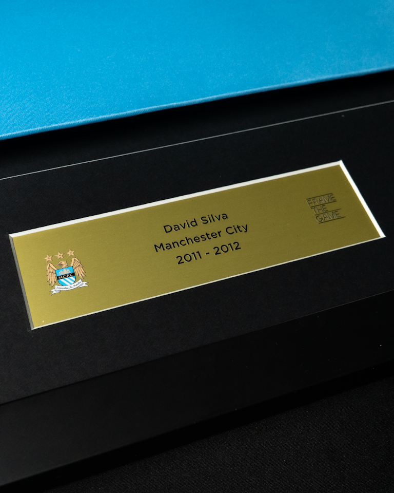David Silva Signed - Manchester City 11/12