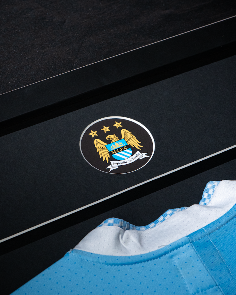 David Silva Signed - The Sky Blues 11/12