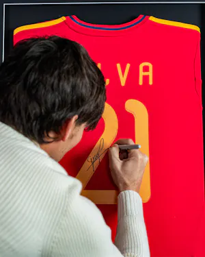 David Silva Signed - Spain 2010