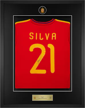 David Silva Signed - Spain 2010