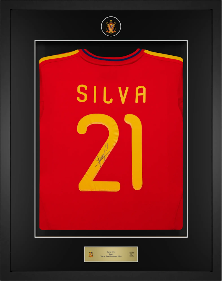 David Silva Signed - Spain 2010