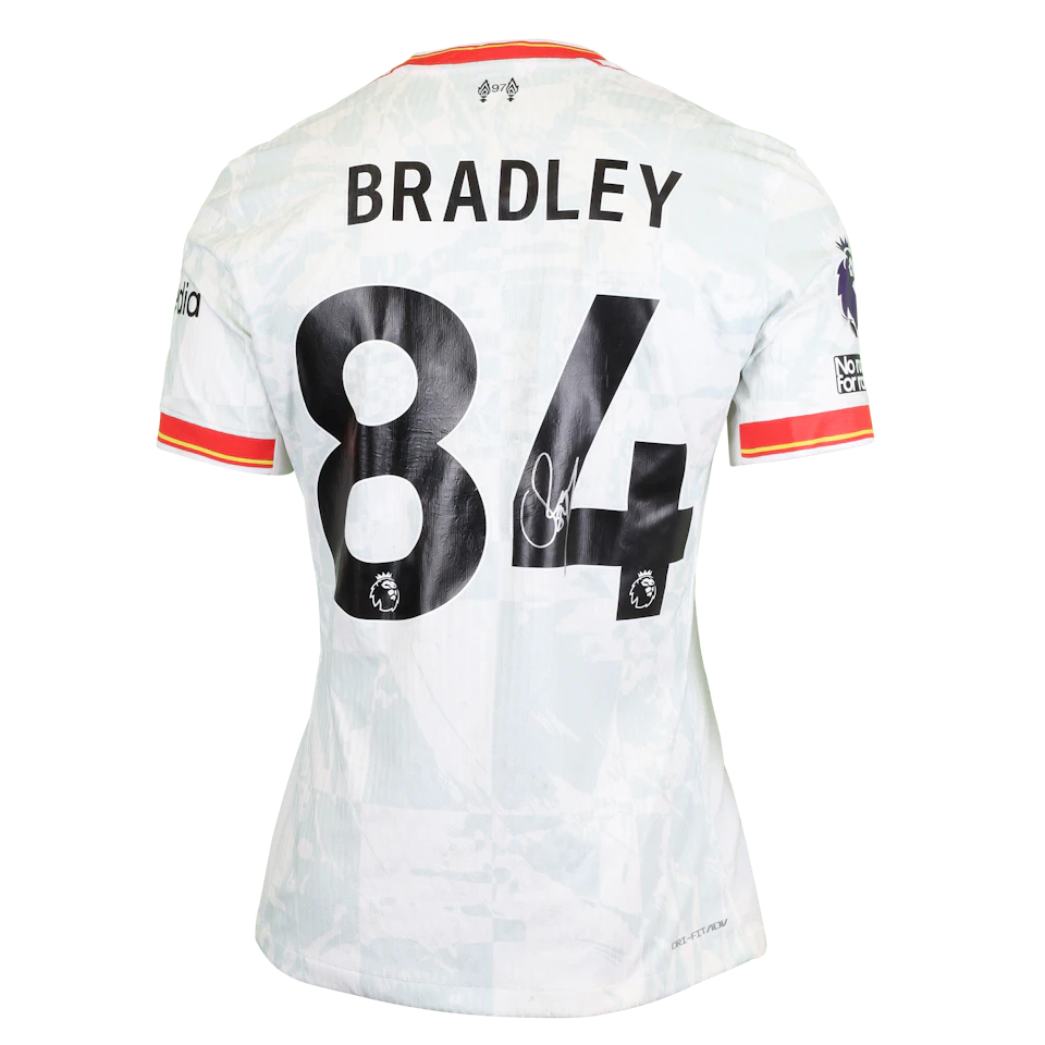 Conor Bradley Liverpool shirt