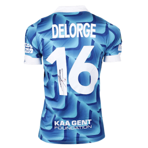 Maglia di Mathias Delorge-Knieper (KAA Gent)