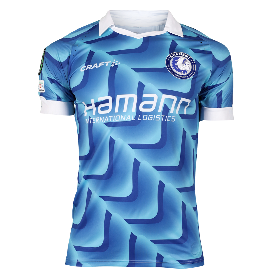 Maglia di Mathias Delorge-Knieper (KAA Gent)