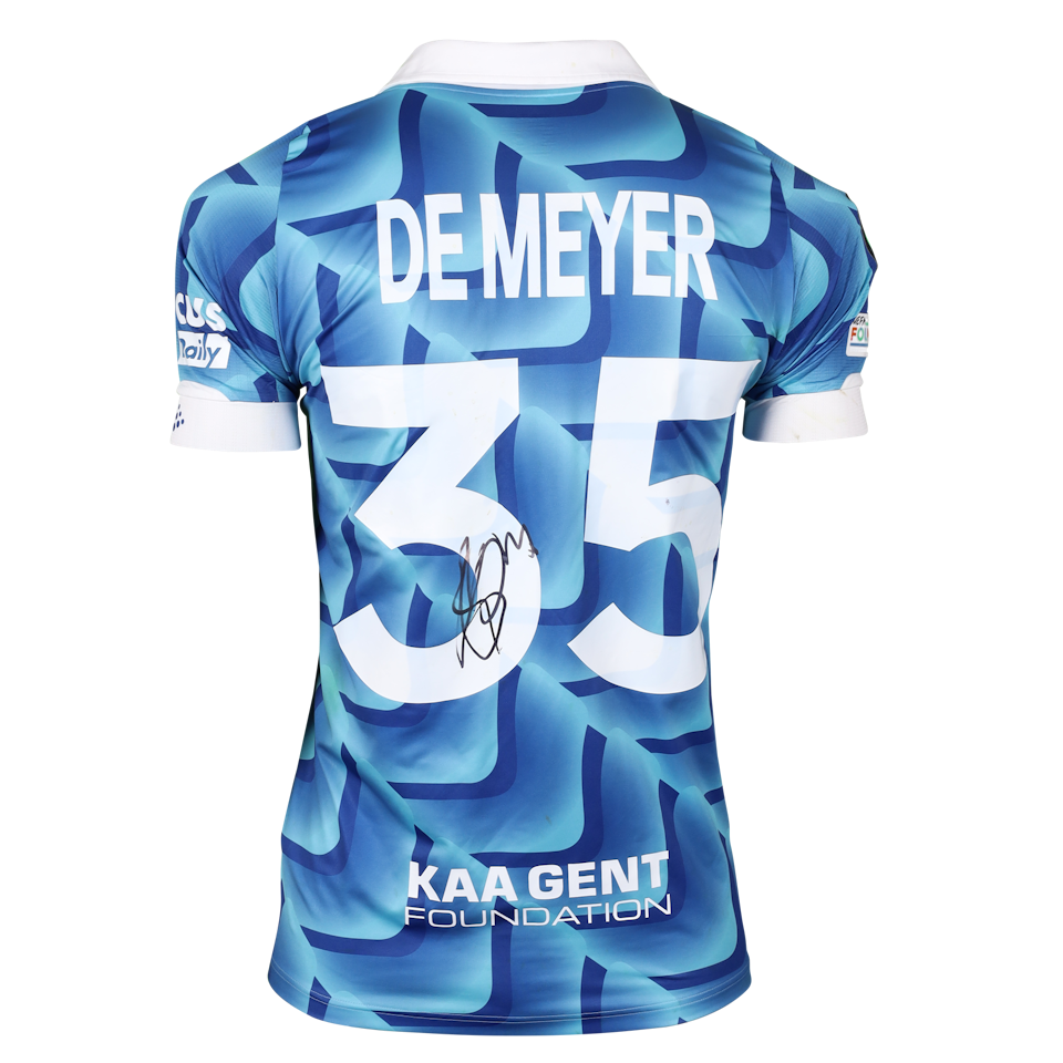 Gilles De Meyer KAA Gent jersey