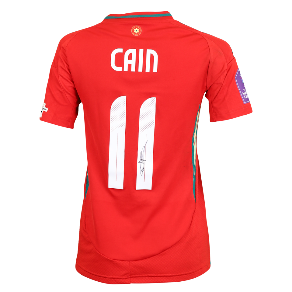 Hannah Cain Wales W jersey