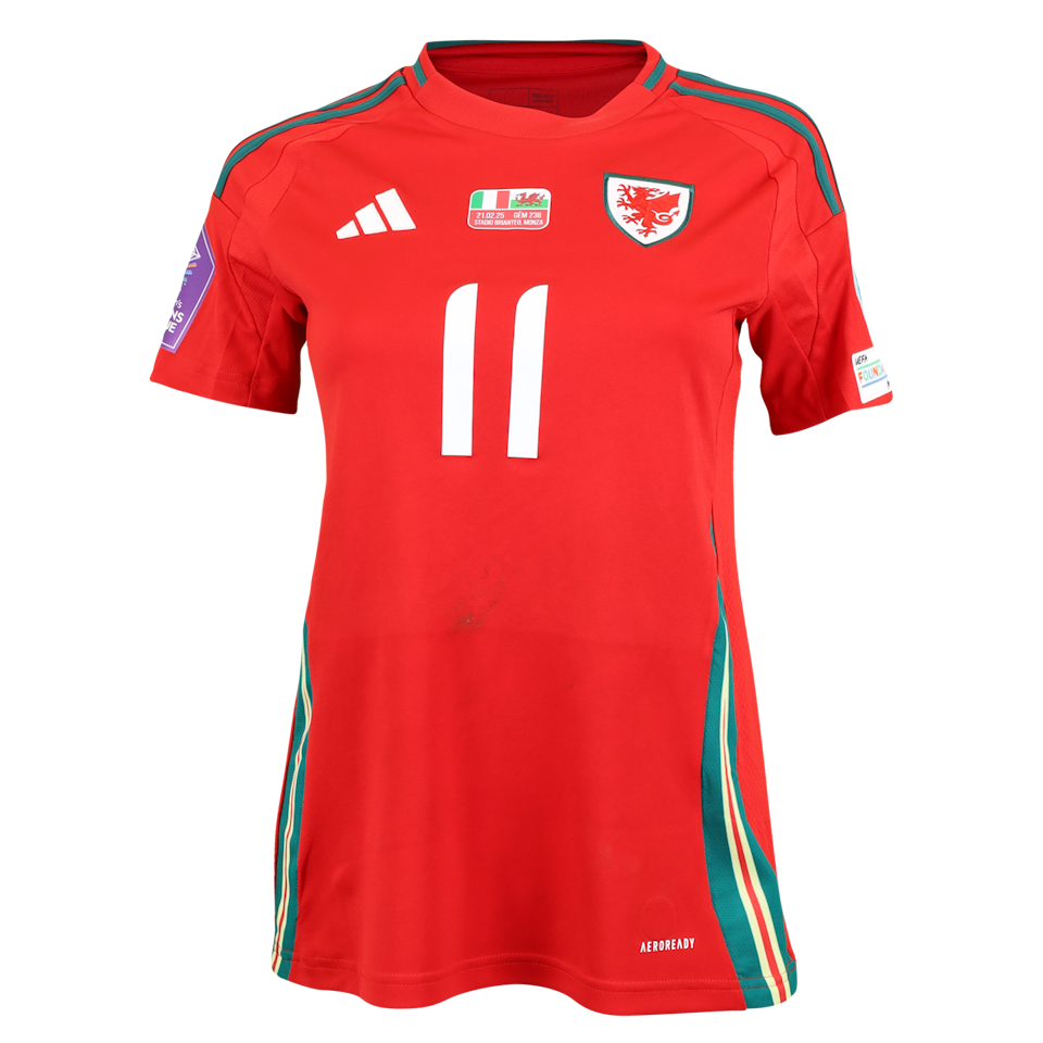 Hannah Cain Wales W jersey