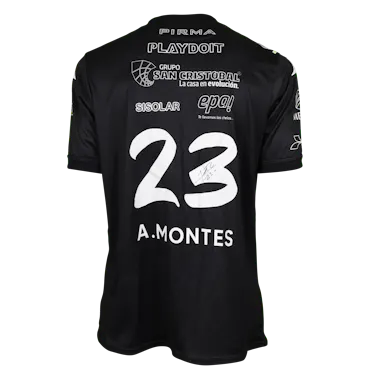 来自Necaxa的Alán Isidro Montes Castro球衣