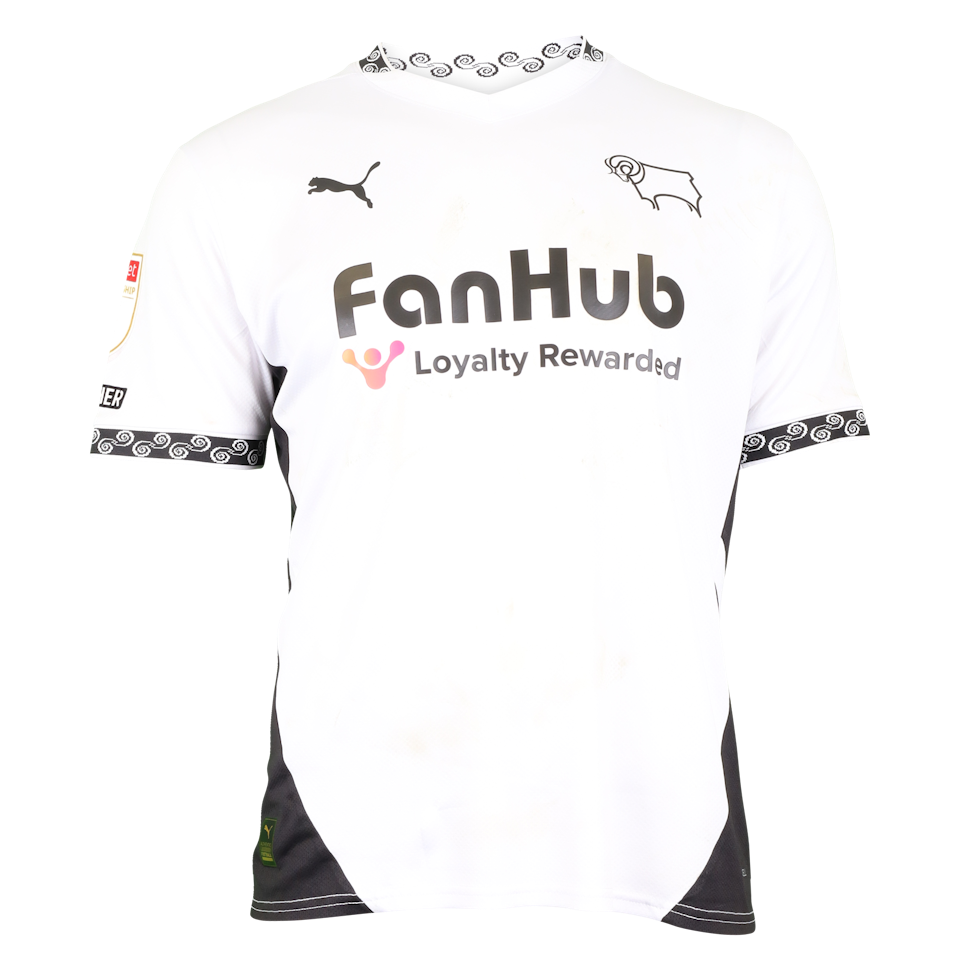 Craig Forsyth Derby County shirt
