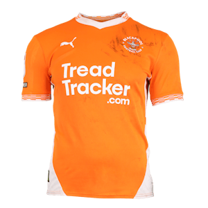 Albie Morgan Blackpool jersey