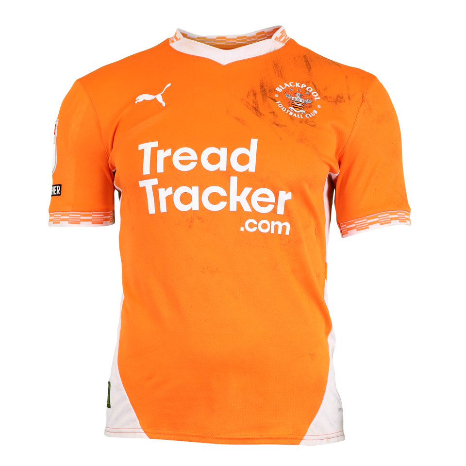 Albie Morgan Blackpool jersey