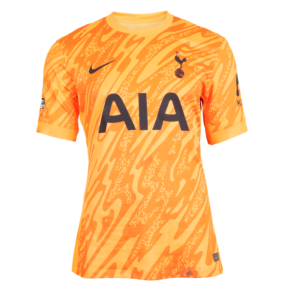 Guglielmo Vicario Tottenham Hotspur camisa.