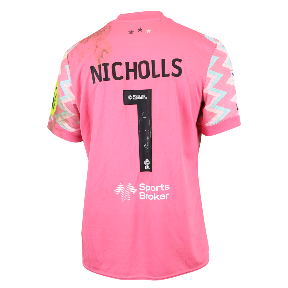 Lee Nicholls Huddersfield Town shirt
