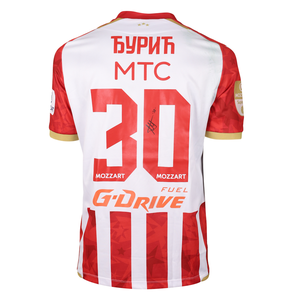 Andrej Đurić FK Crvena zvezda shirt