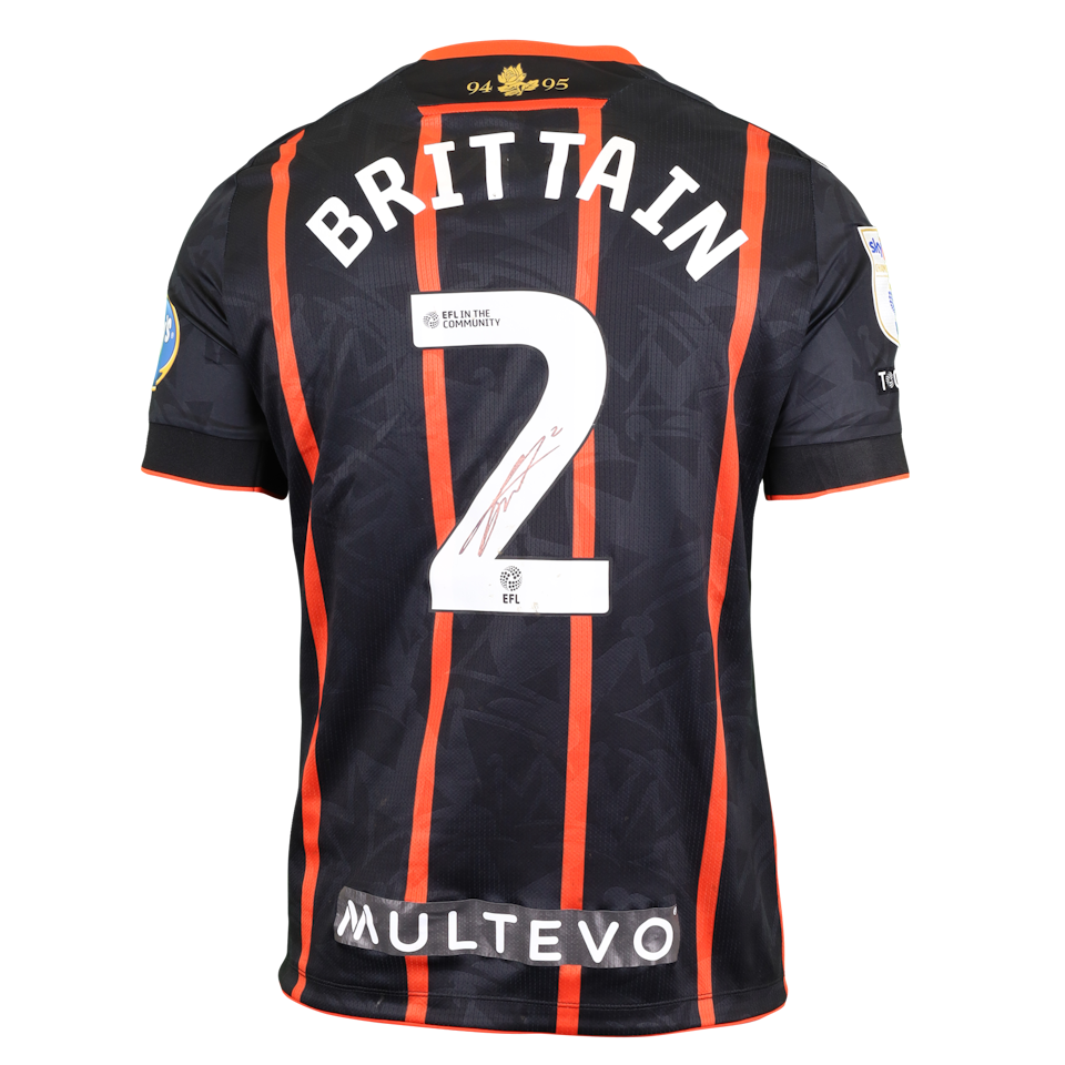 Callum Brittain Blackburn Rovers shirt