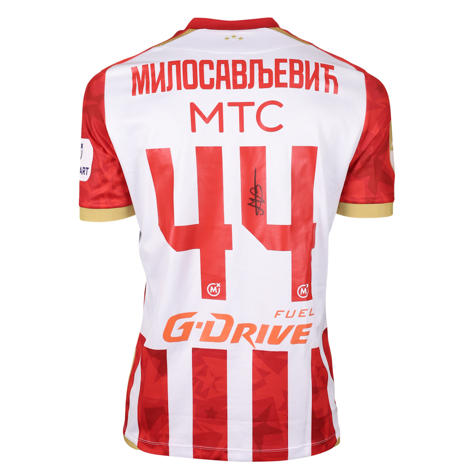 Veljko Milosavljević FK Crvena zvezda shirt