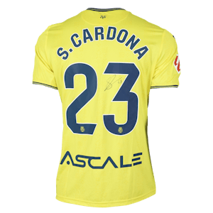 Camisa de Sergi Cardona Bermúdez Villarreal CF