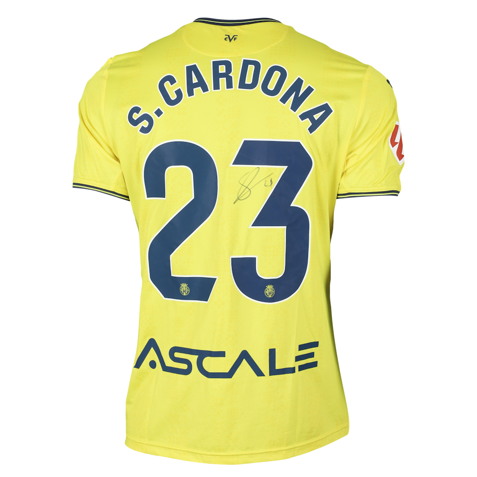 Camisa de Sergi Cardona Bermúdez Villarreal CF