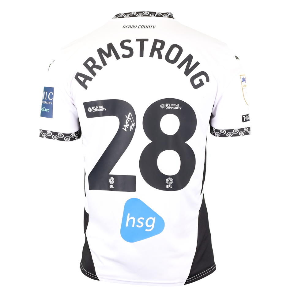 Harrison Armstrong Derby County shirt