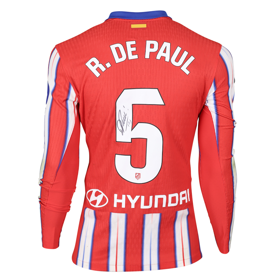 Atlético de Madrid 팀의 Rodrigo de Paul 셔츠