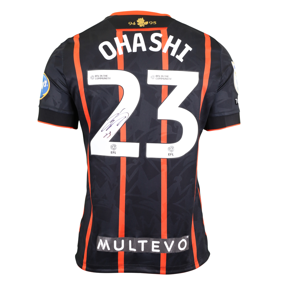 Yuki Ohashi 大橋祐紀 Blackburn Rovers のシャツ