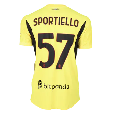 来自AC Milan的Marco Sportiello球衣