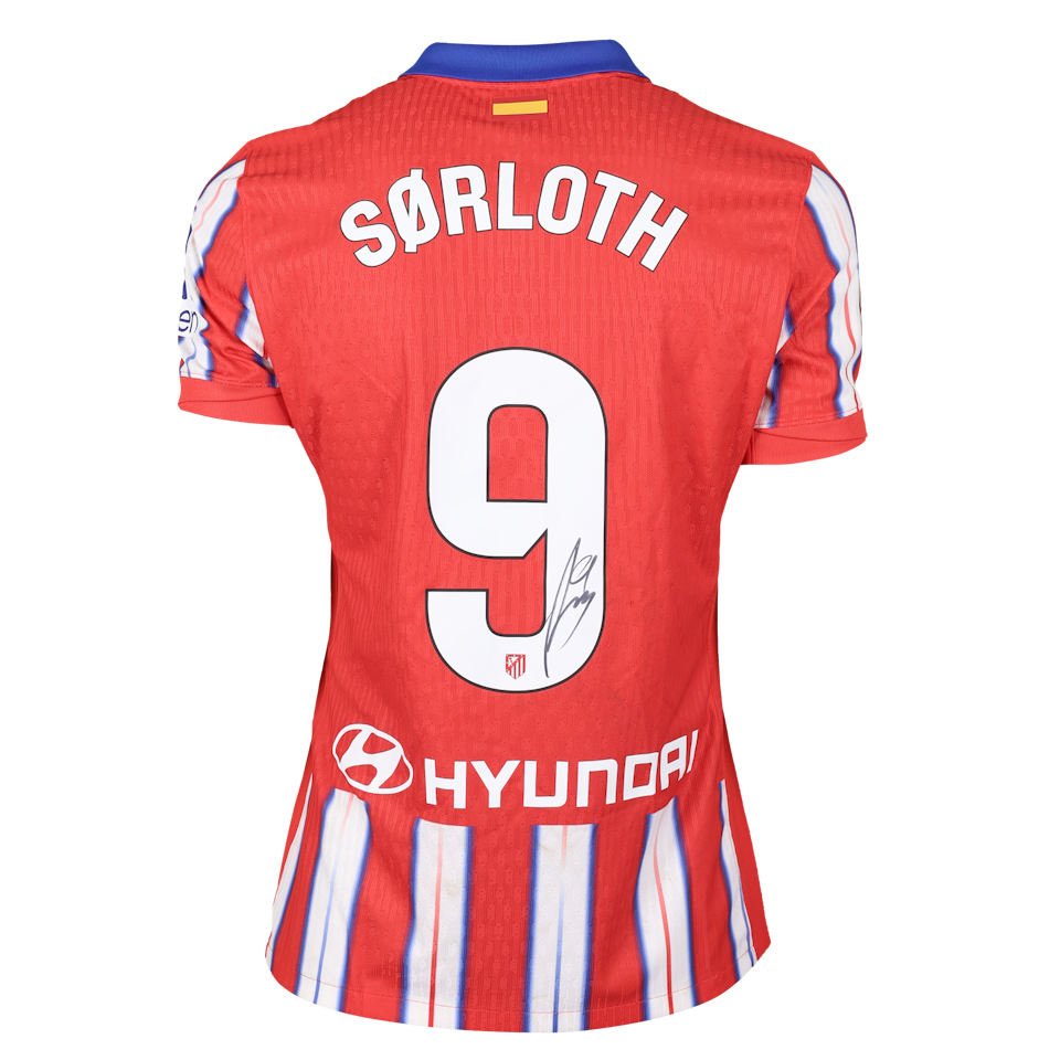 Atlético de Madrid 팀의 Alexander Sørloth 셔츠