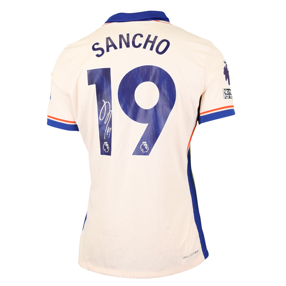 Jadon Sancho | Aston Villa - Chelsea | MatchWornShirt