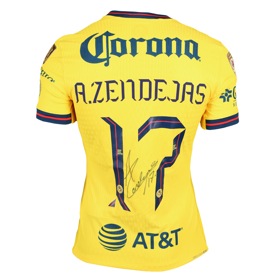 Alejandro Zendejas Club América jersey