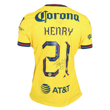 Club América-Trikot von Henry Josué Martín Mex