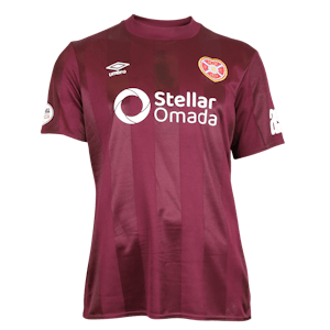 Elton Daniël Kabangu Heart of Midlothian shirt