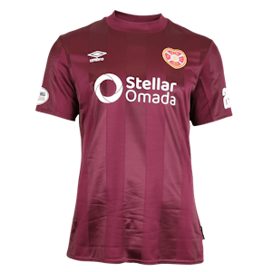 Harry Milne Heart of Midlothian shirt
