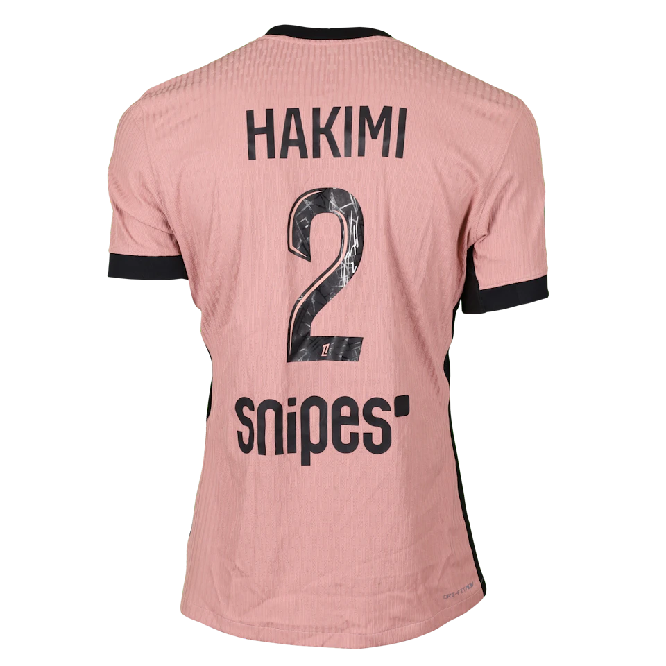 Achraf Hakimi Paris Saint-Germain shirt