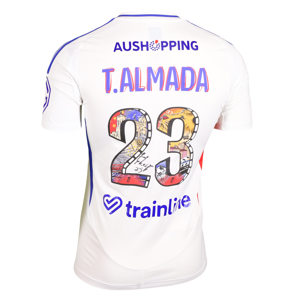 Thiago Almada Olympique Lyonnais shirt