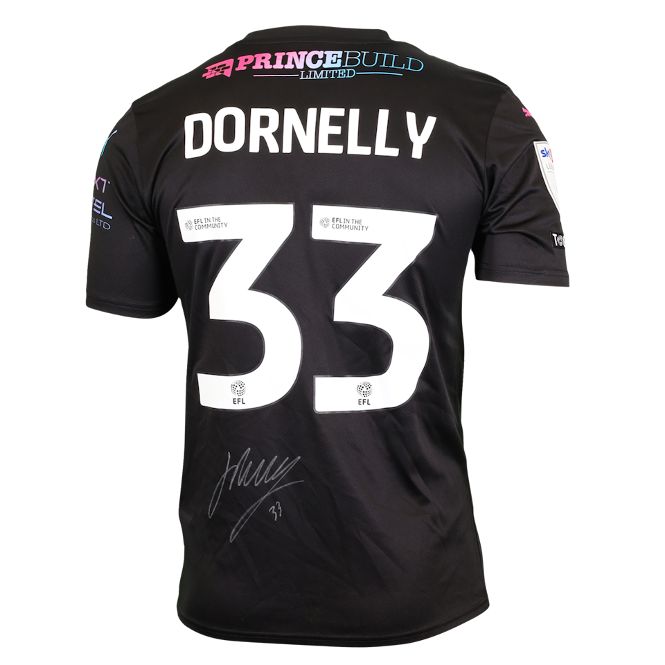 James Dornelly Peterborough United shirt