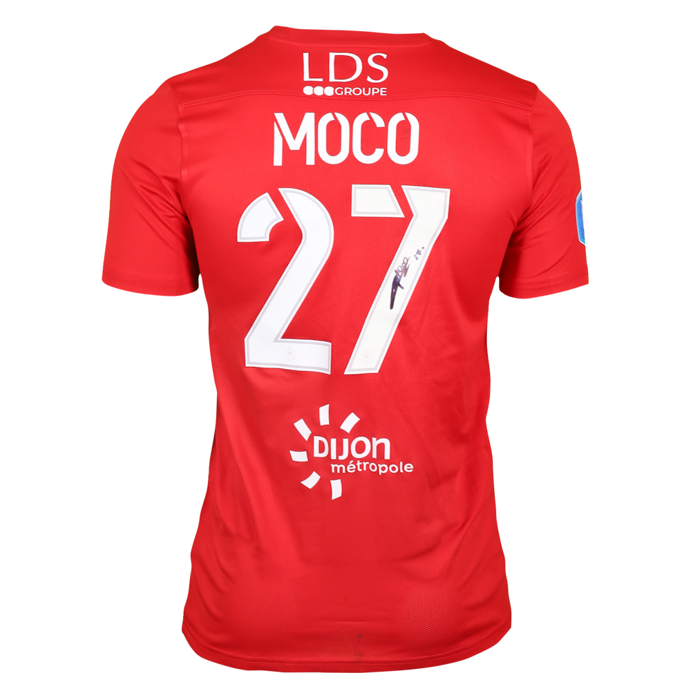 Zoran Christophe Moco | Dijon FCO - Nancy | MatchWornShirt