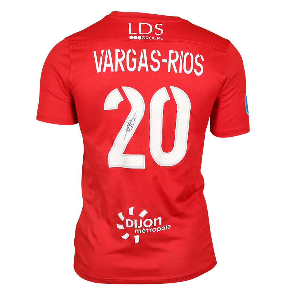 Hugo Vargas Ríos Dijon FCO shirt