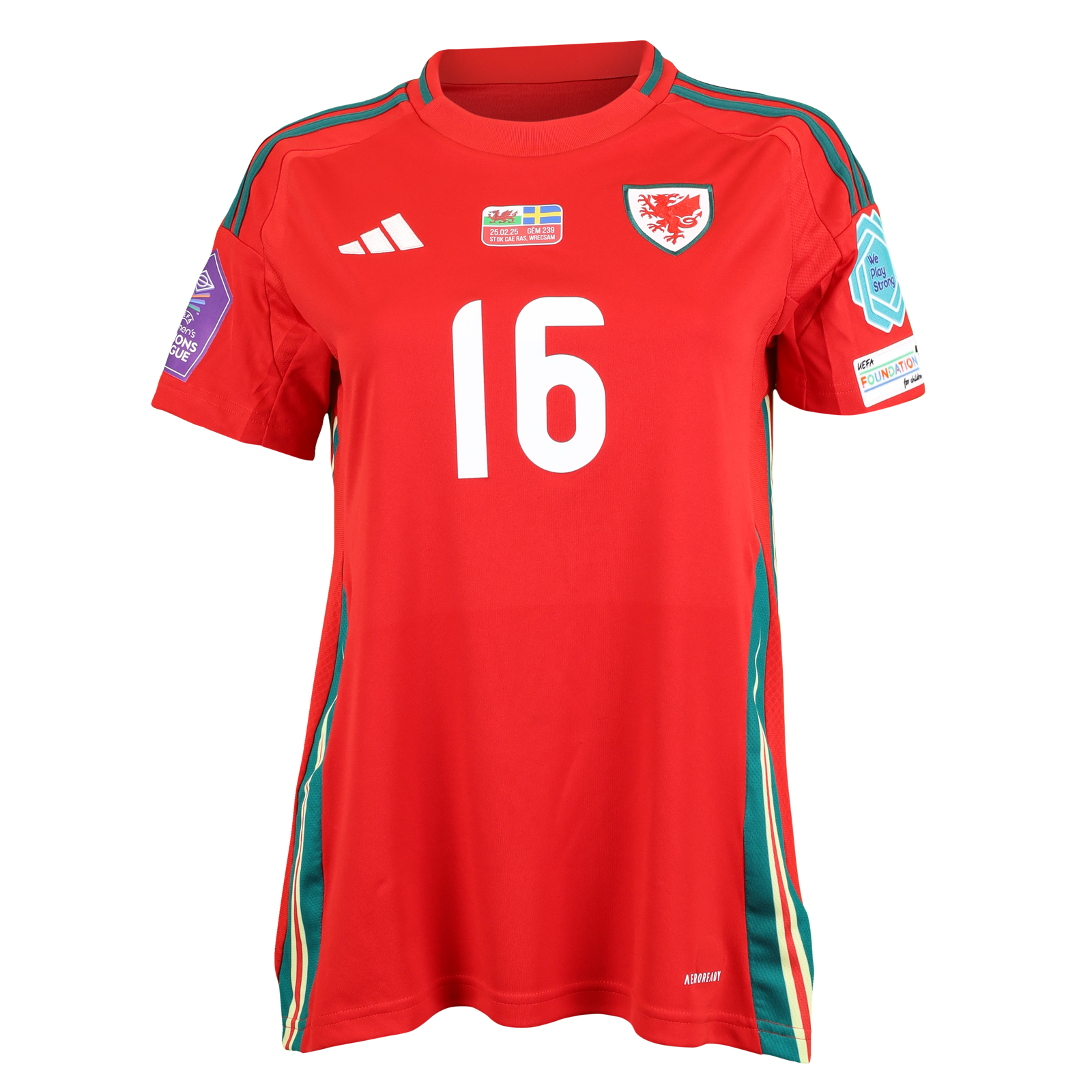 Charlotte Estcourt Wales W shirt