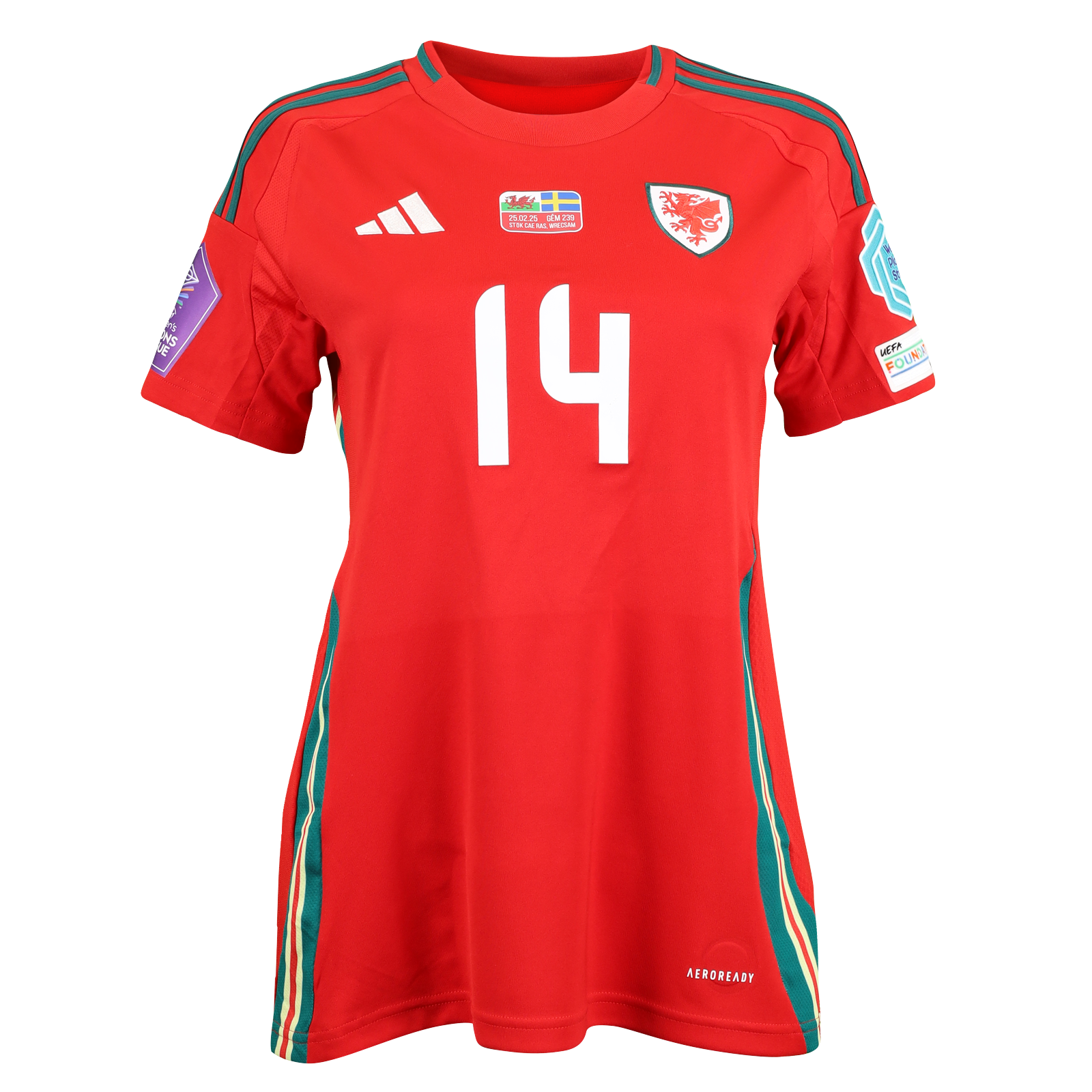 Hayley Ladd Wales W shirt