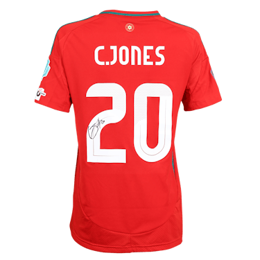 Wales W 팀의 Carrie Jones 셔츠