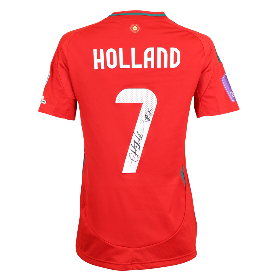Ceri Holland Wales W shirt