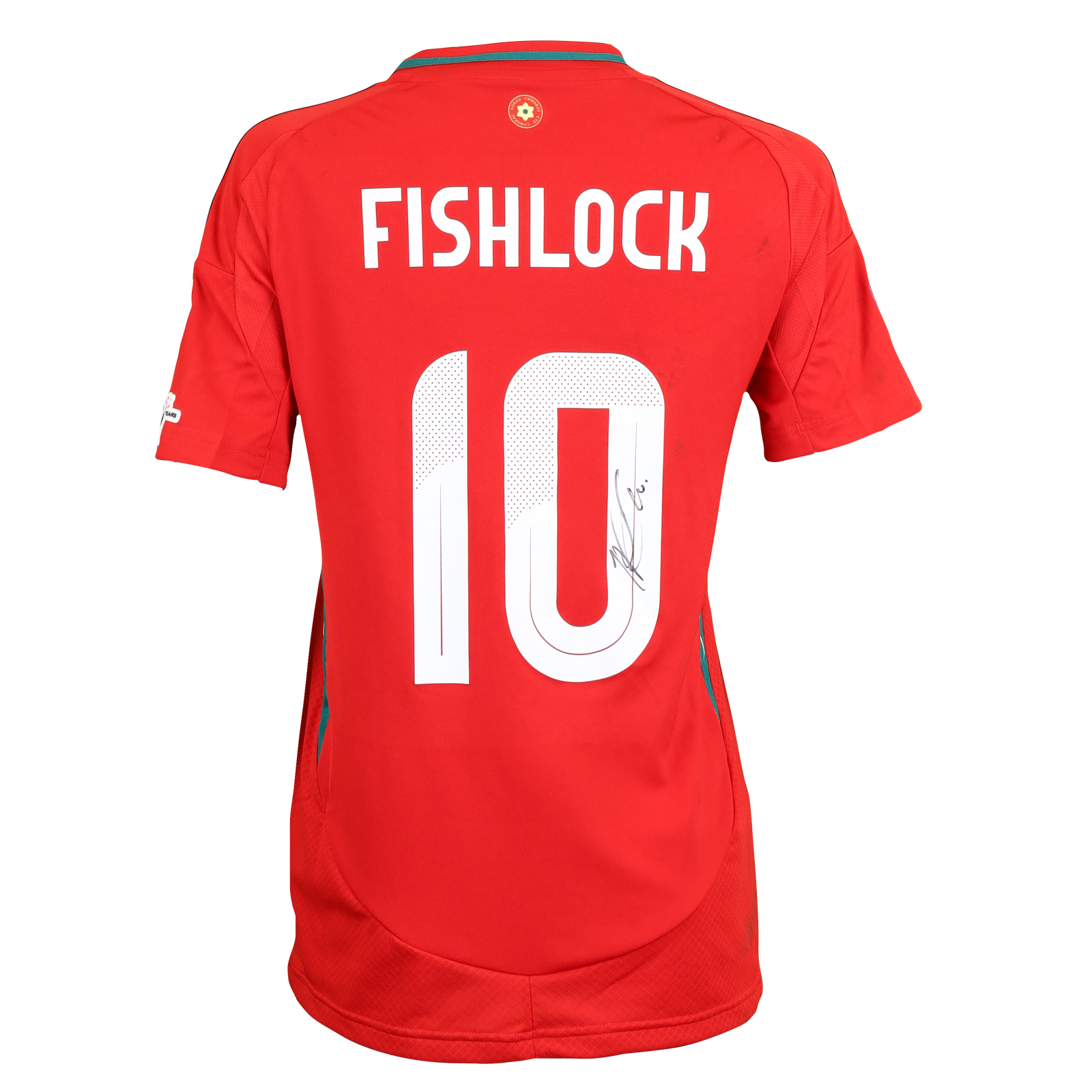 Jess Fishlock Wales W shirt