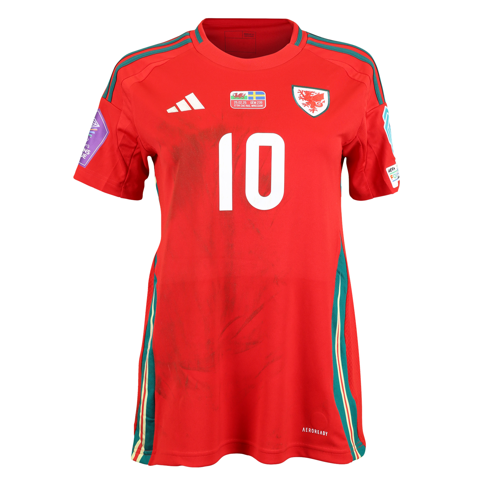 Jess Fishlock Wales W shirt