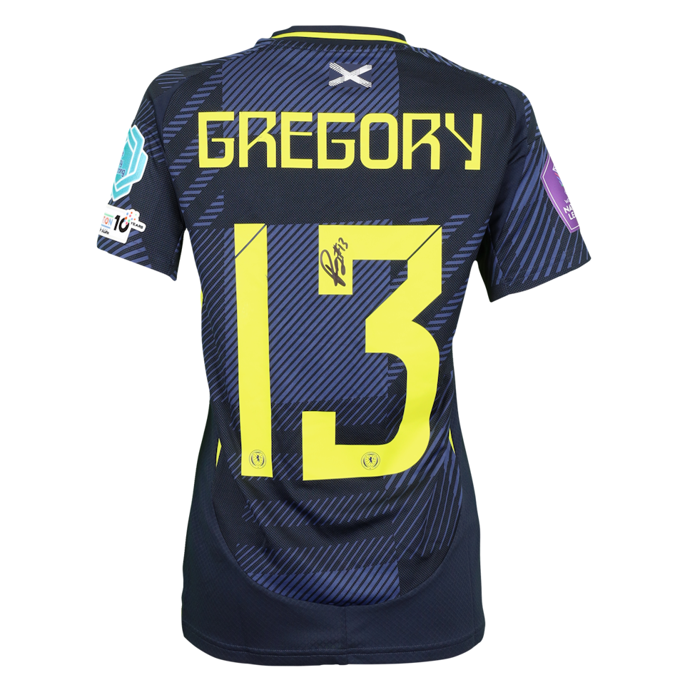 Freya Gregory Scotland W jersey