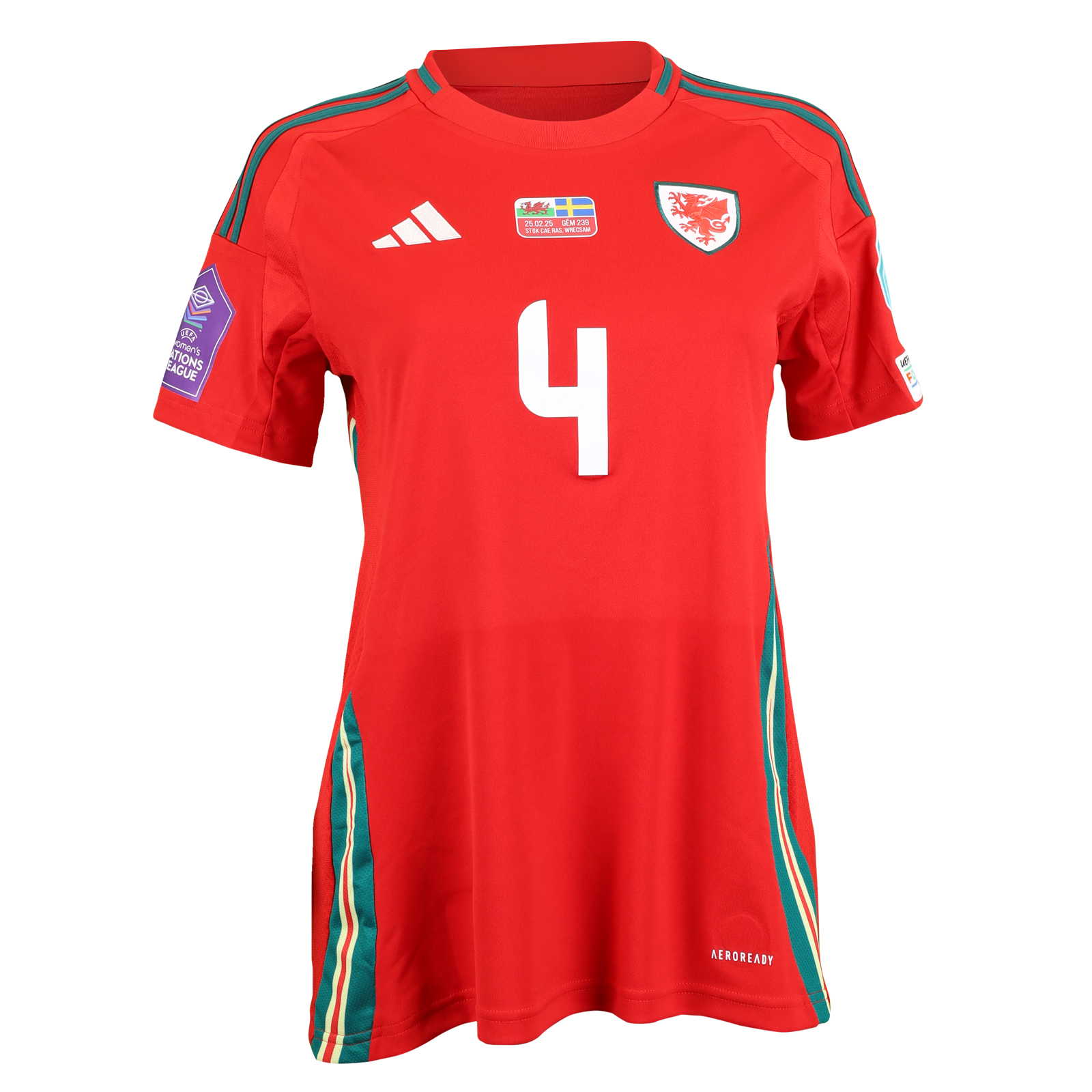 Mayzee Davies Wales W shirt