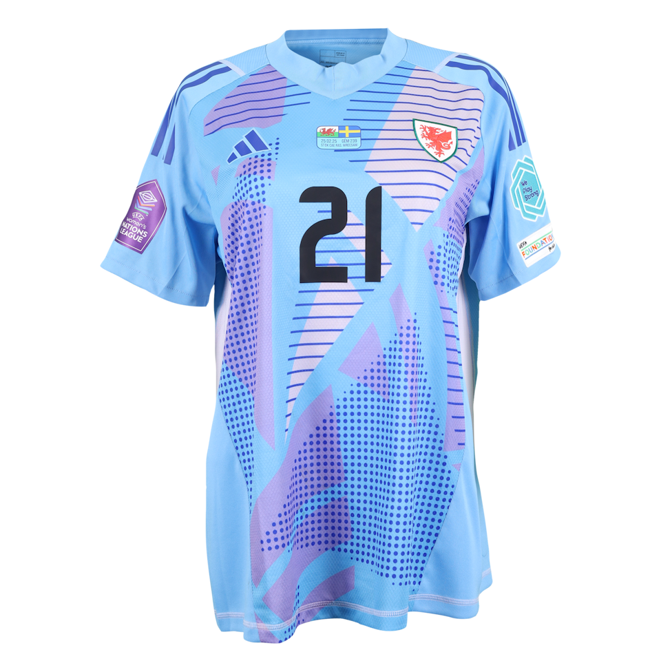 Safia Middleton-Patel Wales W shirt