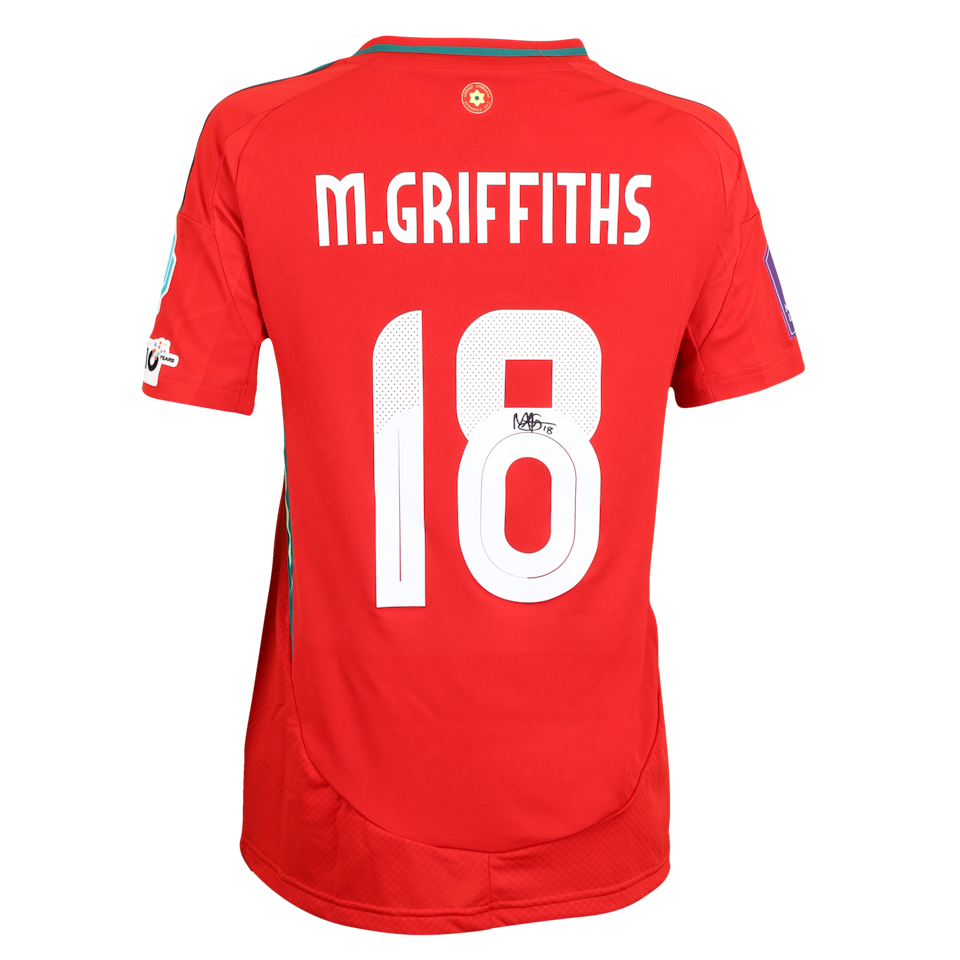 来自Wales W的Mared Griffiths球衣