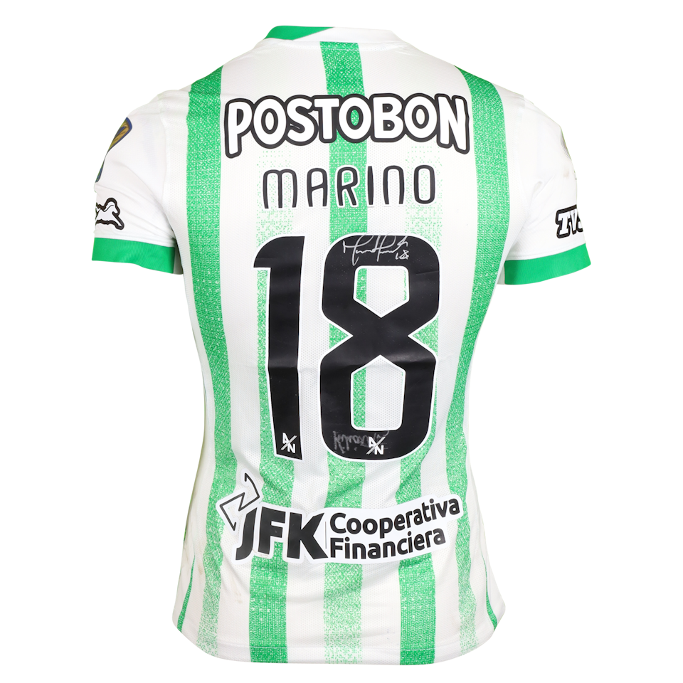 Maillot de Marino Hinestroza Angulo (Atlético Nacional)