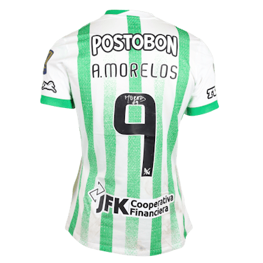 Alfredo José Morelos Aviléz Atlético Nacional shirt